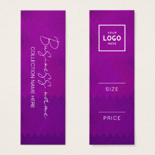 Modern Minimalist Price Hang Tag Card