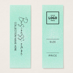Modern Minimalist Price Hang Tag Card