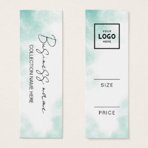 Modern Minimalist Price Hang Tag Card