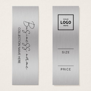 Modern Minimalist Price Hang Tag Card