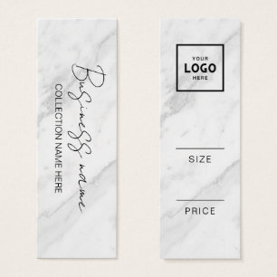 Modern Minimalist Price Hang Tag Card