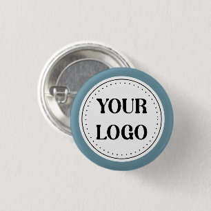 Modern Minimalist Professional Black  3 Cm Round Badge