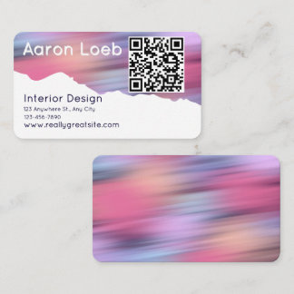 Modern Minimalist Professional Business Card