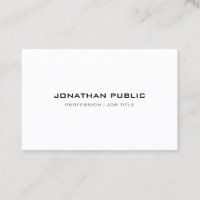 Modern Minimalist Professional Elegant Template