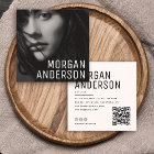Modern Minimalist Professional Photo QR CODE