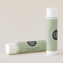 Modern Minimalist Sage Green Custom logo Modern