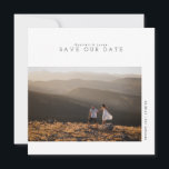 Modern Minimalist | Save Our Date Photo Card<br><div class="desc">By Redefined Designs</div>