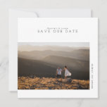 Modern Minimalist | Save Our Date Photo Card<br><div class="desc">By Redefined Designs</div>