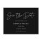 Modern minimalist save the date