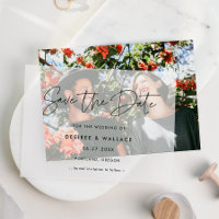 Modern Minimalist Save the Date