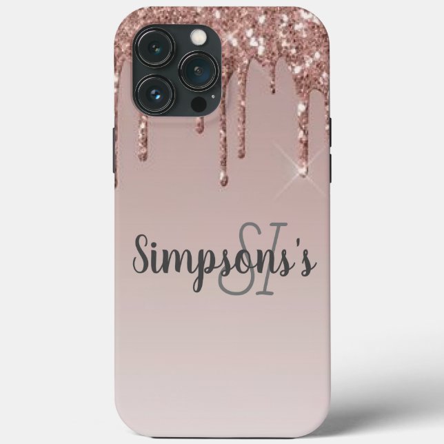 Modern Minimalist Script Case-Mate iPhone Ca Case-Mate iPhone Case (Back)