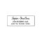 Modern Minimalist Script | Wedding Return Address