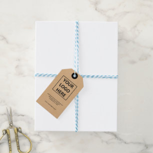 Modern Minimalist Simple Clothing Kraft Paper Gift Tags