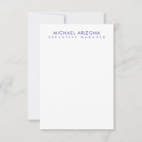 Modern Minimalist Simple Plain Own Name