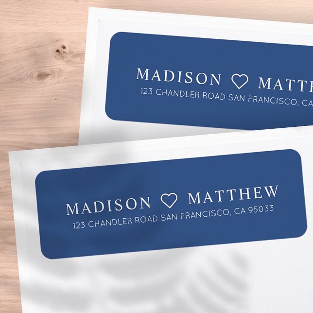 Modern Minimalist Simple Return Address (Creator Uploaded)