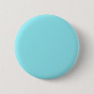 Modern Minimalist Solid Pale Blue Colour Blank 6 Cm Round Badge