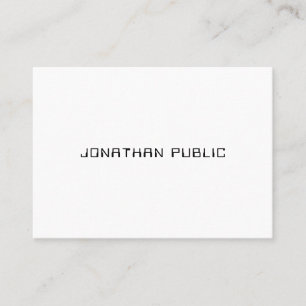 Modern Minimalist Template Professional Luxury Top Business Card