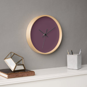 Modern Minimalist Wall Clock
