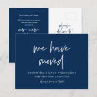 Modern minimalist, We have moved, Announcement