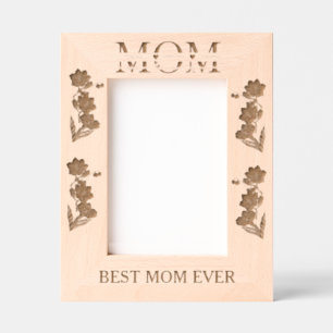 Modern Minimalist we loe you mother's day gifts Etched Frames