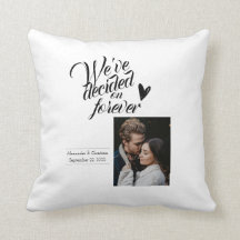 Modern minimalist wedding couple