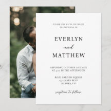 Modern Minimalist Wedding