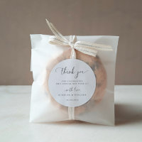 Modern Minimalist Wedding Thank You