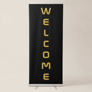 Modern Minimalist Welcome Reception Banner Design