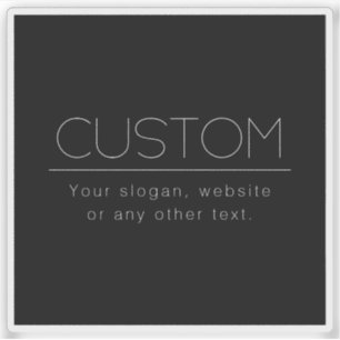 Modern Minimalistic Editable Text   Black & White