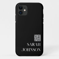 Modern Minimalistic Logo QR Code Professional