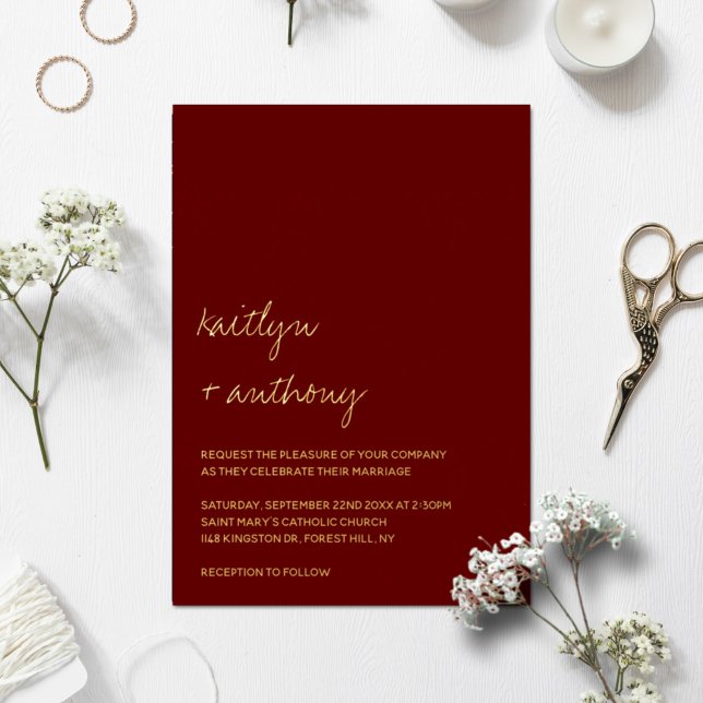 Modern Minimalistic Script Wedding Real (Creator Uploaded)