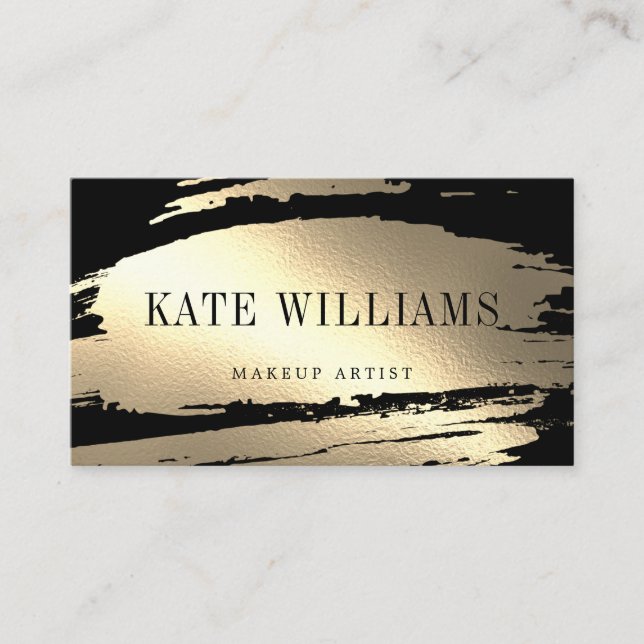Modern minimalistic simple professional luminous business card (Front)