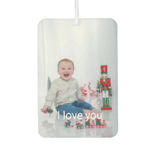 Modern Minmalist Baby Kids Photo Car Air Freshener