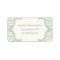 Modern mint green, grey chevron zigzag wedding