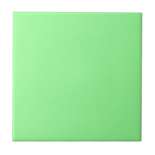 Modern Mint Green Plain Solid Colour Tile