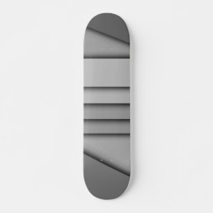 Modern Monochrome  Skateboard