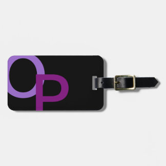 Modern Monogram 22b Luggage Tag