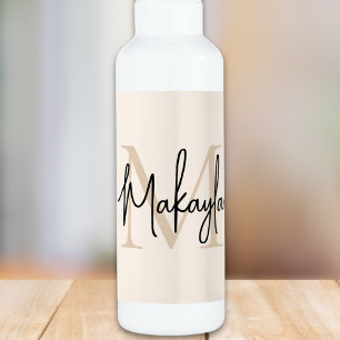 Modern Monogram  710 Ml Water Bottle