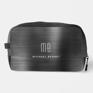 Modern Monogram Black Dopp Kit