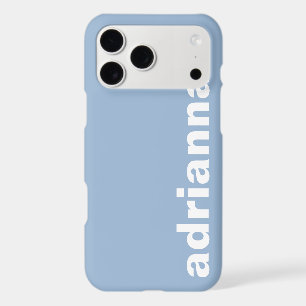 Modern Monogram Blue