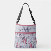 Modern Monogram Botanical Pattern