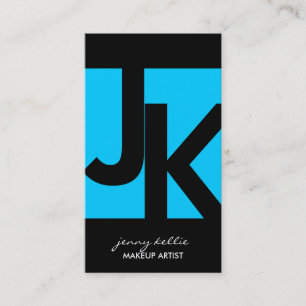 Modern Monogram Business Cards