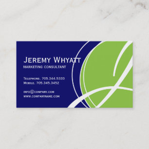 Modern Monogram Business Cards