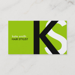 Modern Monogram Business Cards