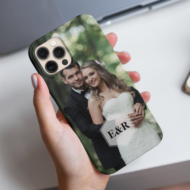 Modern Monogram Case-Mate iPhone Case (Creator Uploaded)