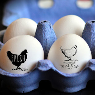 Custom Egg Stamp For Fresh Eggs Seal Farm Mini Egg Stamp Personalized Clear  Logo Labels For