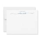 Modern Monogram Elegant Script Calligraphy Name