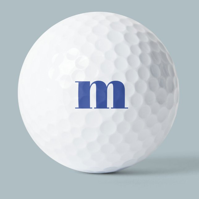 Modern Monogram Initial Golf Balls (Creator Uploaded)
