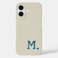 Modern Monogram Initial Replace Add Yours