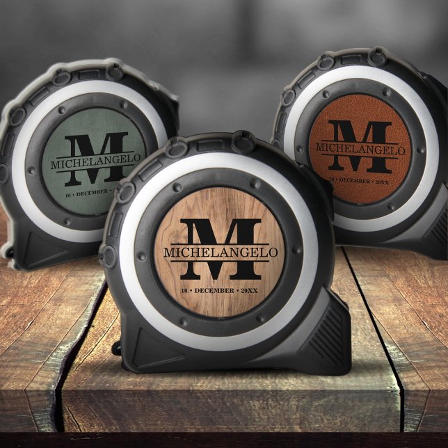 Modern Monogram Initials Groomsmen Gift 1 (Creator Uploaded)
